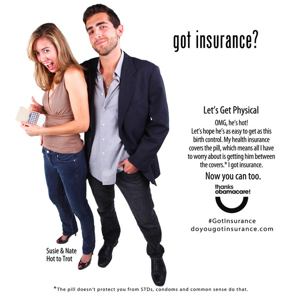 This controversial ad riffing off the legendary "got milk?" campaign is one of several marketing health insurance to young people in Colorado.