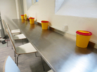 Inside the drug consumption room in Aarhus, Denmark's second-largest city. Inside the drug consumption room in Aarhus, Denmark's second-largest city.
