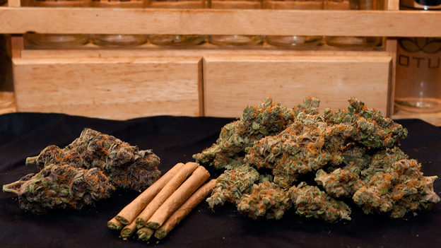 Marijuana at a Denver dispensary. (AP)