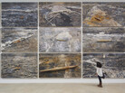Anselm Kiefer's Velimir Chlebnikov, a series of 30 paintings devoted to the Russian philosopher who posited that war is inevitable, is on display at the Massachusetts Museum of Contemporary Art. Anselm Kiefer's Velimir Chlebnikov, a series of 30 paintings devoted to the Russian philosopher who posited that war is inevitable, is on display at the Massachusetts Museum of Contemporary Art.
