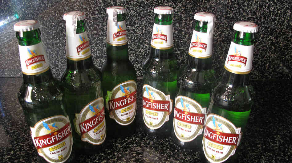 To slake their thirst, many Indians reach for the country's signature beer, Kingfisher. A six-pack will set you back just under $5. To slake their thirst, many Indians reach for the country's signature beer, Kingfisher. A six-pack will set you back just under $5.