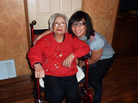Melanie Vanderlipe Ramil with her grandmother, who taught her to make the Filipino dish lumpia, in 2009. Melanie Vanderlipe Ramil with her grandmother, who taught her to make the Filipino dish lumpia, in 2009.