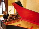 Pianist Slawomir Zubrzycki presents the "viola organista" on Oct. 18 in Krakow, Poland. Zubrzycki spent almost four years building the instrument, which is based on a late 15th-century design by Leonardo da Vinci. Pianist Slawomir Zubrzycki presents the "viola organista" on Oct. 18 in Krakow, Poland. Zubrzycki spent almost four years building the instrument, which is based on a late 15th-century design by Leonardo da Vinci.