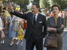 Tom Hanks plays the man himself, Walt Disney, alongside Emma Thompson as Mary Poppins author P.L. Travers, in Saving Mr. Banks. Tom Hanks plays the man himself, Walt Disney, alongside Emma Thompson as Mary Poppins author P.L. Travers, in Saving Mr. Banks.