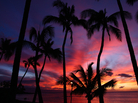 Sunset on the Hawaiian island of Maui. Sunset on the Hawaiian island of Maui.