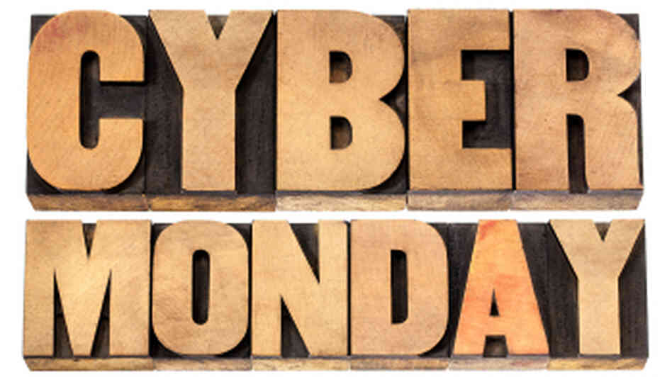 Cyber Monday is an online shopping and marketing concept. Cyber Monday is an online shopping and marketing concept.