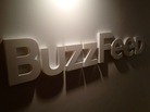 BuzzFeed's content is created by both paid staff members and users of the site. BuzzFeed's content is created by both paid staff members and users of the site.