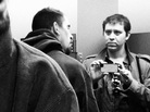 Photographer Chris Capozziello takes a photo of his brother, Nick. Photographer Chris Capozziello takes a photo of his brother, Nick.