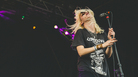 Mish Way onstage with White Lung at Fun Fun Fun Fest in Austin, Texas, in November. Mish Way onstage with White Lung at Fun Fun Fun Fest in Austin, Texas, in November.