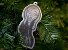 An ornament honoring Edward Munch's The Scream is part of an annual Christmas tree erected at Union Station in Washington, D.C., and decorated by the Embassy of Norway. An ornament honoring Edward Munch's The Scream is part of an annual Christmas tree erected at Union Station in Washington, D.C., and decorated by the Embassy of Norway.