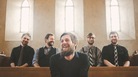 Taylor Muse (front), lead singer of the Austin indie-rock band Quiet Company, says the group is ready to be seen as more than just "the atheist band." Taylor Muse (front), lead singer of the Austin indie-rock band Quiet Company, says the group is ready to be seen as more than just "the atheist band."