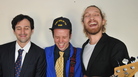 From left: Video director Joe Sabia, bassist Michael Thurber and recording engineer Matt McCorkle of CDZA. From left: Video director Joe Sabia, bassist Michael Thurber and recording engineer Matt McCorkle of CDZA.