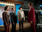 The massive marketing campaign for Anchorman 2: The Legend Continues has gone way beyond trailers and commercials. Some critics say the journalists are embarrassing themselves — and some say the character has become tiresomely ubiquitous. The massive marketing campaign for Anchorman 2: The Legend Continues has gone way beyond trailers and commercials. Some critics say the journalists are embarrassing themselves — and some say the character has become tiresomely ubiquitous.