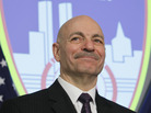 Salvatore Cassano smiles during a news conference following his swearing-in as New York City's fire commissioner. Salvatore Cassano smiles during a news conference following his swearing-in as New York City's fire commissioner.