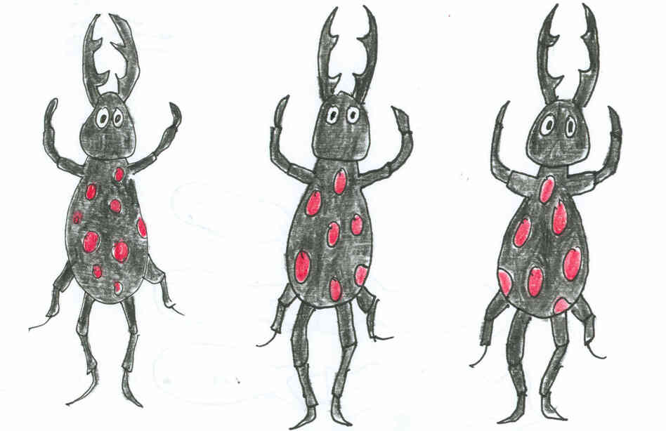 Three bugs Three bugs