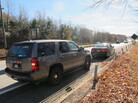 An unmarked New York State Police SUV pulls over a motorist for distracted driving. Troopers are using a fleet of the tall vehicles to crack down on texting while driving. An unmarked New York State Police SUV pulls over a motorist for distracted driving. Troopers are using a fleet of the tall vehicles to crack down on texting while driving.