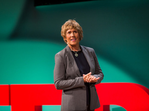 Record-breaking long-distance swimmer Diana Nyad speaks at the TEDWomen conference in San Francisco on Thursday. Record-breaking long-distance swimmer Diana Nyad speaks at the TEDWomen conference in San Francisco on Thursday.