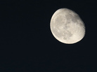 The moon on Oct. 22. The moon on Oct. 22.