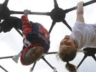 Students at Northeast Elementary Magnet, in Danville, Ill., play around. Fewer than 1 in 5 parents polled said their kids were getting physical education daily. Students at Northeast Elementary Magnet, in Danville, Ill., play around. Fewer than 1 in 5 parents polled said their kids were getting physical education daily.
