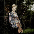 Violinist Isabelle Faust. Violinist Isabelle Faust.