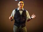 Phuc Tran onstage at TEDxDirigo. Phuc Tran onstage at TEDxDirigo.