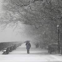 Snow Follows On Heels Of Ice Storm In The East