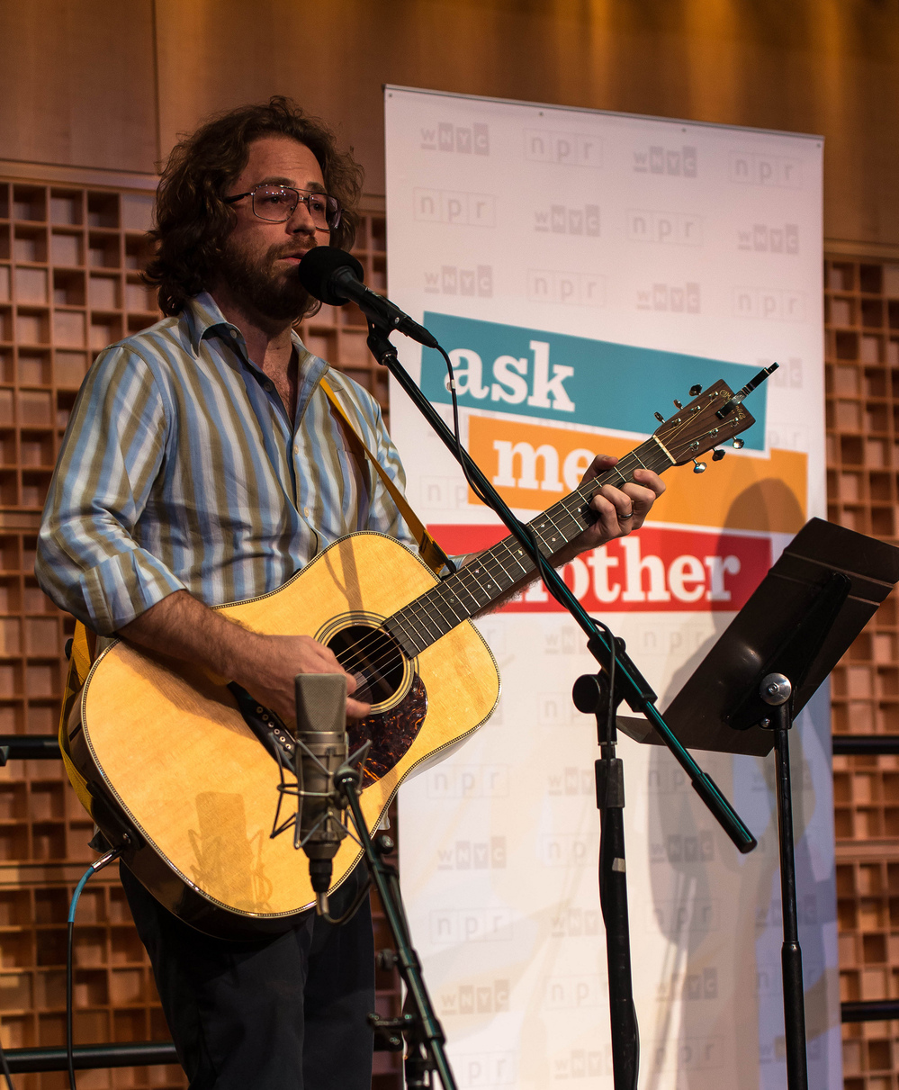Our one-man house band Jonathan Coulton wields his mighty axe in the name of puzzles. Our one-man house band Jonathan Coulton wields his mighty axe in the name of puzzles.