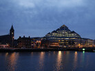 Tech companies around the world have set up shop in the financial district in Dublin, Ireland. Tech companies around the world have set up shop in the financial district in Dublin, Ireland.