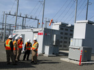 PG&E, a Northern California utility company, is already experimenting with big batteries to store wind-generated electricity at its Vaca-Dixon Substation. PG&E, a Northern California utility company, is already experimenting with big batteries to store wind-generated electricity at its Vaca-Dixon Substation.