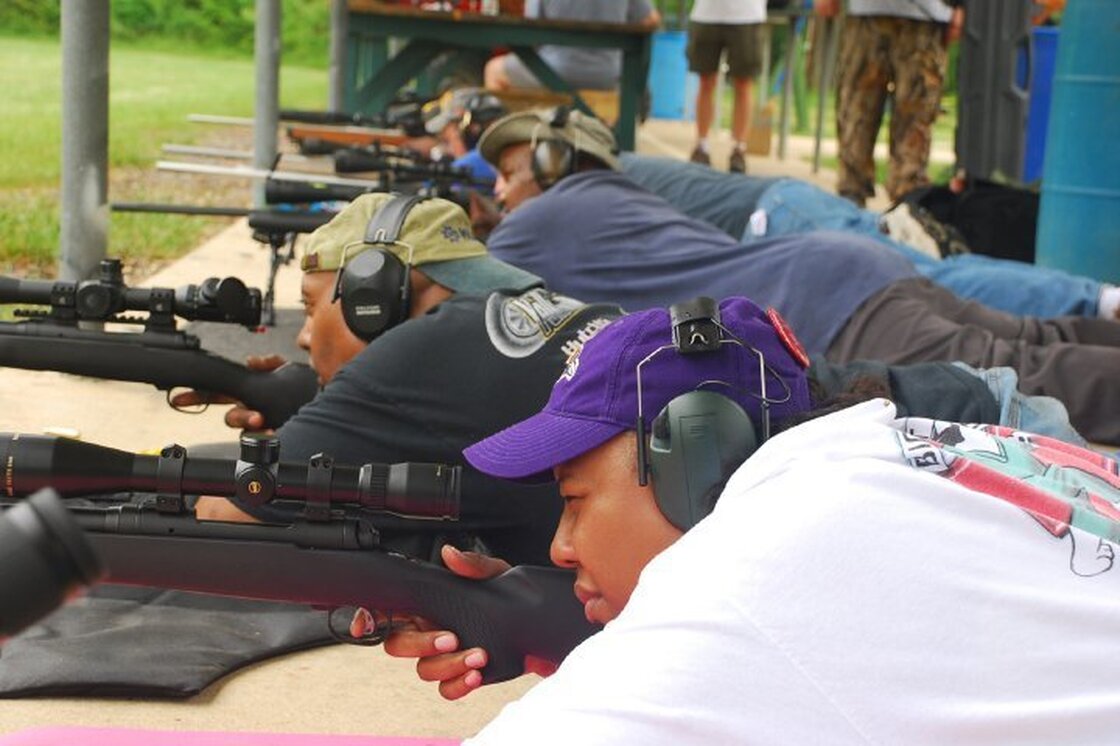 The Maryland Tenth Cavalry Gun Club, based in Marriottsville, Md., focuses as much on discipline and black history as it does on shooting. The Maryland Tenth Cavalry Gun Club, based in Marriottsville, Md., focuses as much on discipline and black history as it does on shooting.
