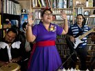 La Santa Cecilia performs a Tiny Desk Concert in November 2013. La Santa Cecilia performs a Tiny Desk Concert in November 2013.