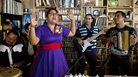 La Santa Cecilia performs a Tiny Desk Concert in November 2013. La Santa Cecilia performs a Tiny Desk Concert in November 2013.