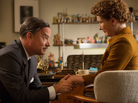 Chronicling the behind-the-scenes drama of the Mary Poppins film, Saving Mr. Banks stars Tom Hanks and Emma Thompson as Walt Disney and author P.L. Travers. Chronicling the behind-the-scenes drama of the Mary Poppins film, Saving Mr. Banks stars Tom Hanks and Emma Thompson as Walt Disney and author P.L. Travers.