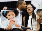 Jimmy Greene holds a picture of his daughter, Ana, as he kisses his wife Nelba Márquez-Greene, at a January news conference in Newtown, Conn. They try to remember the good days with their daughter. "It is what brings me great comfort and great joy," Márquez-Greene says. Jimmy Greene holds a picture of his daughter, Ana, as he kisses his wife Nelba Márquez-Greene, at a January news conference in Newtown, Conn. They try to remember the good days with their daughter. "It is what brings me great comfort and great joy," Márquez-Greene says.