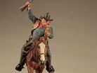 Marshal is a piece modeled after U.S. Marshal Reuben "Rooster" Cogburn, a character played by John Wayne in the film, True Grit. Marshal is a piece modeled after U.S. Marshal Reuben "Rooster" Cogburn, a character played by John Wayne in the film, True Grit.