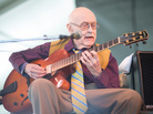 Jim Hall performs at the 2013 Newport Jazz Festival. Jim Hall performs at the 2013 Newport Jazz Festival.