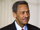 Rep. Mel Watt, D-N.C., listens as President Obama announces his nomination to head the Federal Housing Finance Agency. Watt was nominated in May, but Republicans blocked his confirmation until this week. Rep. Mel Watt, D-N.C., listens as President Obama announces his nomination to head the Federal Housing Finance Agency. Watt was nominated in May, but Republicans blocked his confirmation until this week.