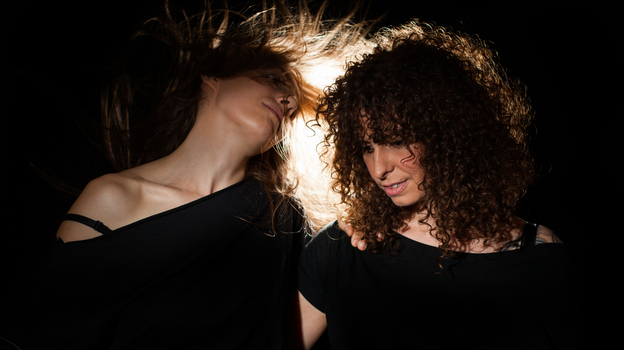 Khaela Maricich (left) and Melissa Dyne of The Blow. (Courtesy of the artist)