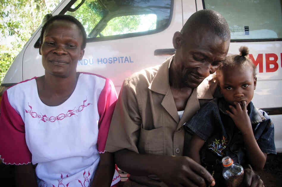 When Benta Odeny was diagnosed with HIV, she started to protect her husband Daniel from the virus by taking antiretroviral medications. The same drugs also helped her give birth to an HIV-negative daughter, Angelia. When Benta Odeny was diagnosed with HIV, she started to protect her husband Daniel from the virus by taking antiretroviral medications. The same drugs also helped her give birth to an HIV-negative daughter, Angelia.