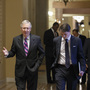 Senate Minority Leader Mitch McConnell (R-Ky.), walks to the chamber for the final votes on the bipartisan budget deal on Wednesday. Senate Minority Leader Mitch McConnell (R-Ky.), walks to the chamber for the final votes on the bipartisan budget deal on Wednesday.