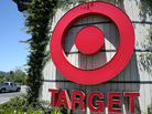 The sign in front of a Target store in Novato, Calif. The sign in front of a Target store in Novato, Calif.