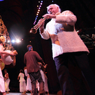 Paul Winter performing with the Forces of Nature ensemble. Paul Winter performing with the Forces of Nature ensemble.