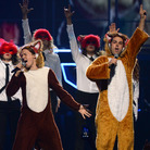 Bard Ylvisaker (L) and Vegard Ylvisaker of Ylvis perform "The Fox (What Does The Fox Say?)" in September. Bard Ylvisaker (L) and Vegard Ylvisaker of Ylvis perform "The Fox (What Does The Fox Say?)" in September.