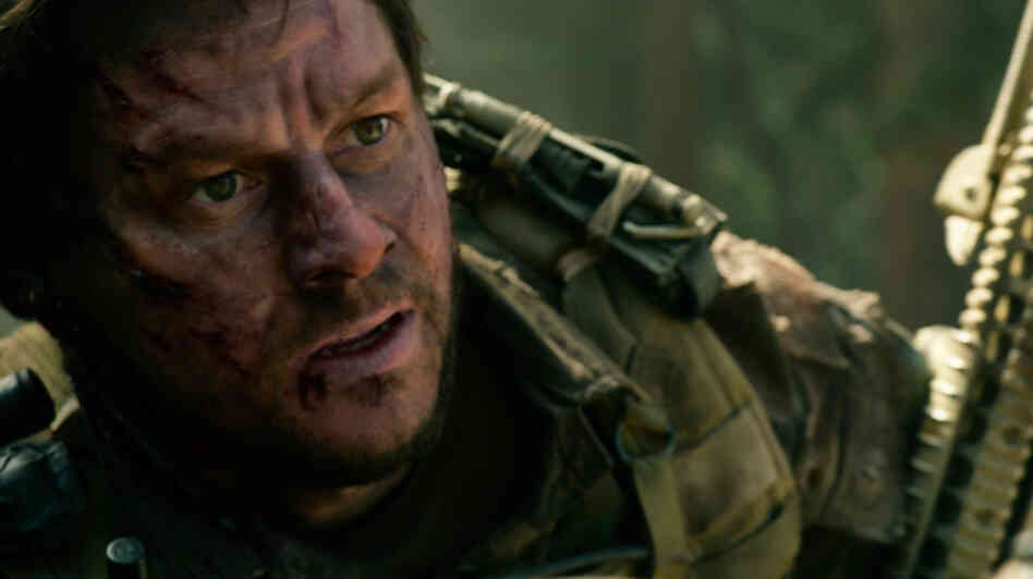 Mark Wahlberg plays Marcus Luttrell in Lone Survivor. Mark Wahlberg plays Marcus Luttrell in Lone Survivor.