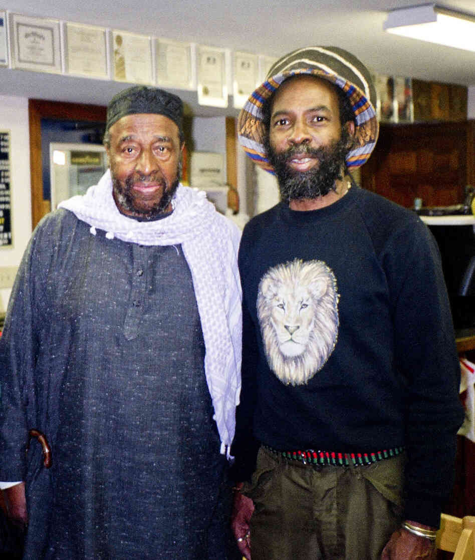 Yusef Lateef (left) with Ed Craig in 2001. Yusef Lateef (left) with Ed Craig in 2001.