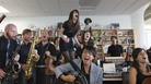 Mother Falcon performs a Tiny Desk Concert in July 2013. Mother Falcon performs a Tiny Desk Concert in July 2013.