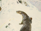 Paul Bransom's illustration from a 1913 edition of The Wind in the Willows shows Otter traveling through the snowy woods. Paul Bransom's illustration from a 1913 edition of The Wind in the Willows shows Otter traveling through the snowy woods.