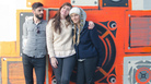 Julianna Barwick and her band pause for a picture outside KEXP in Seattle. Julianna Barwick and her band pause for a picture outside KEXP in Seattle.