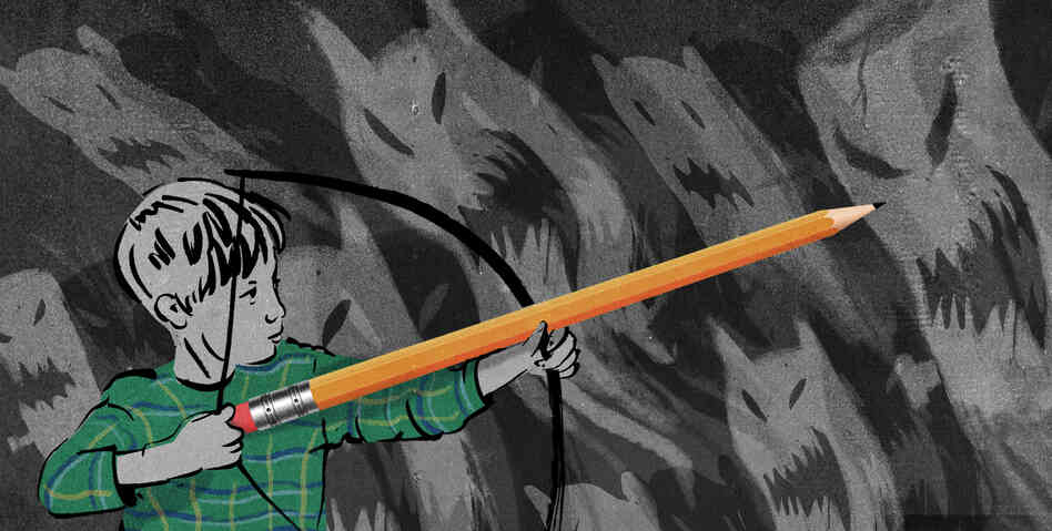 The power of the pencil: Writing about a troubling event in the past can help recast it in a more positive way. The power of the pencil: Writing about a troubling event in the past can help recast it in a more positive way.