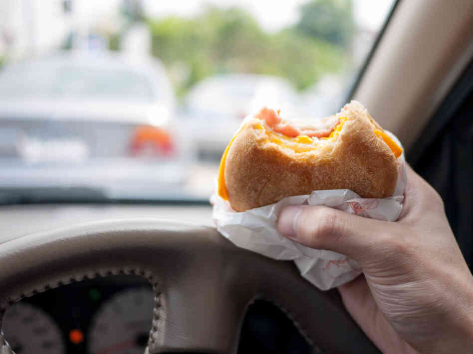 You can do it. But your 16-year-old can't. Teens were more likely to have accidents while eating or talking in the car. You can do it. But your 16-year-old can't. Teens were more likely to have accidents while eating or talking in the car.